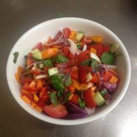 French, Algerian & British Menu image