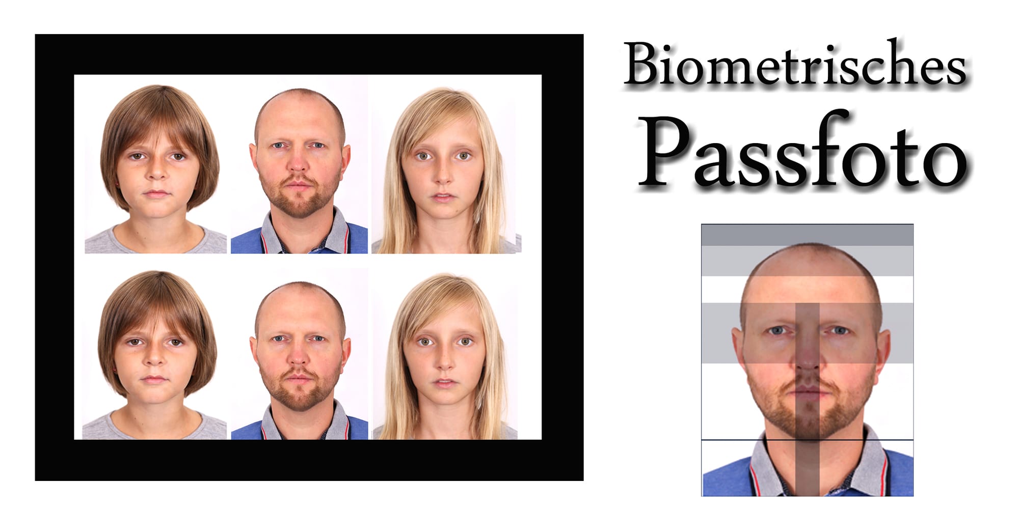 Biometrische Passfotos