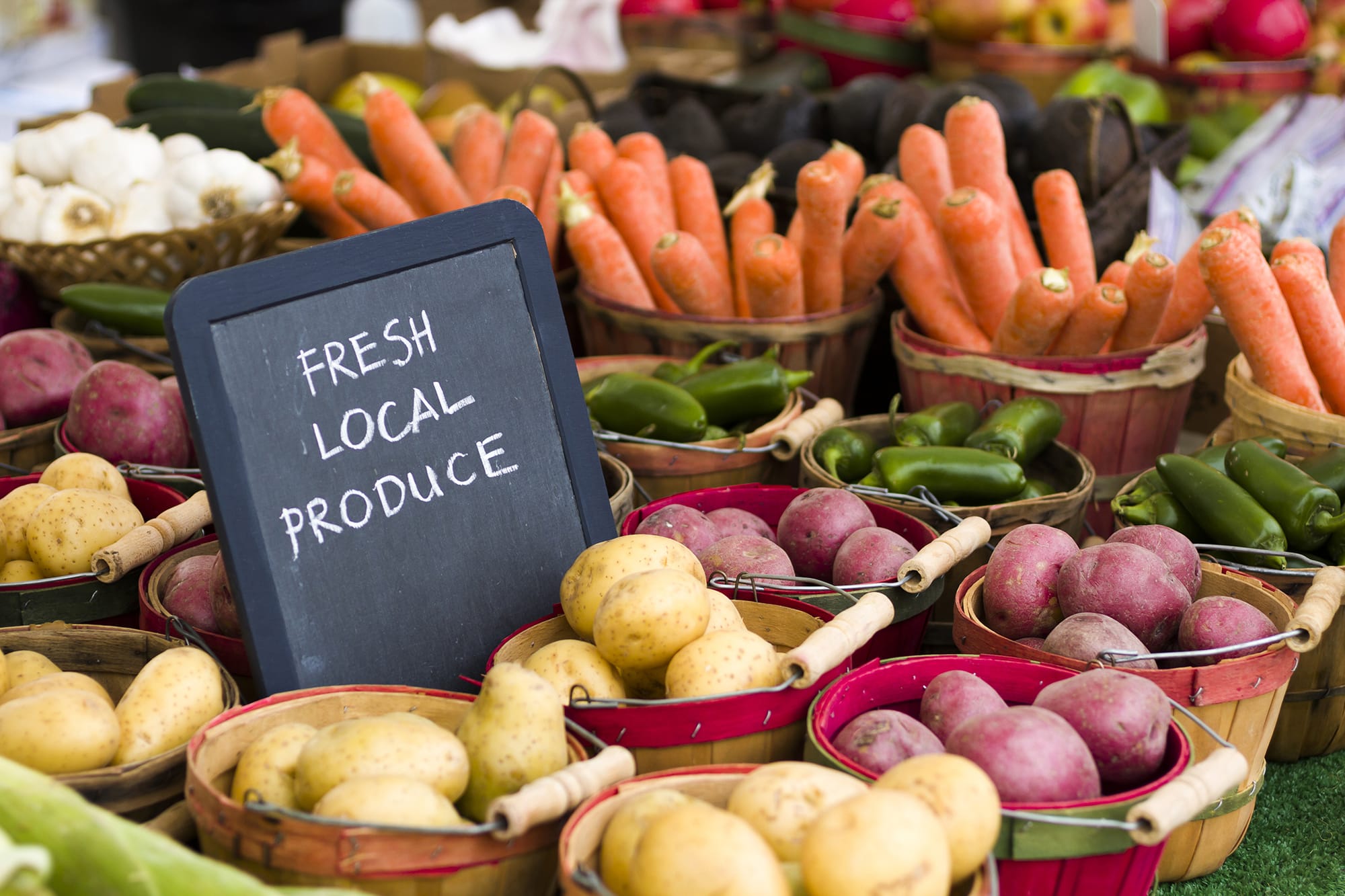 Best place to get your organic produce is the farmers market. It's cheaper, healthier, and comes from good and amazing, inspiring people. Support your local farmers market