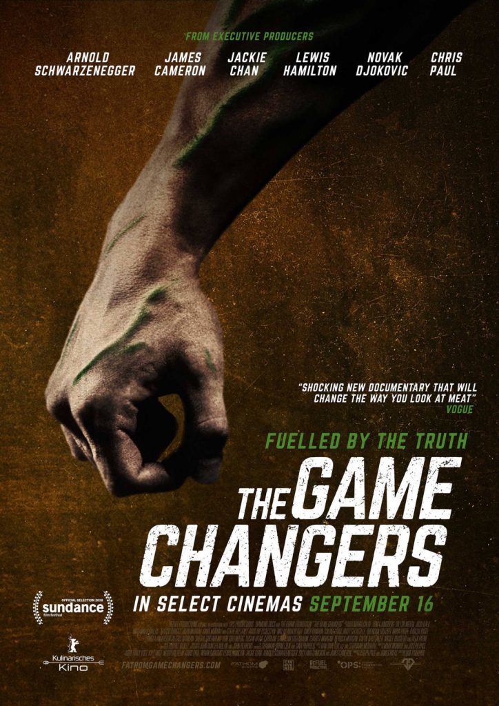 VEGAN DOCUMENTARY THE GAME CHANGERS NOW STREAMING IN CHINA