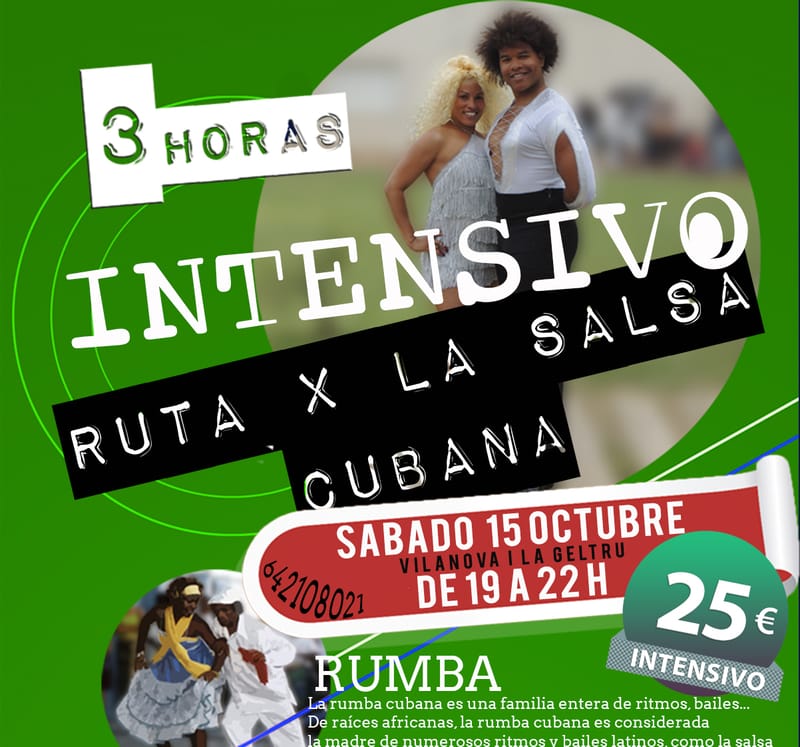INTENSIVO RUTA X LA SALSA ¡¡¡ YA ESTA AQUI !!!!