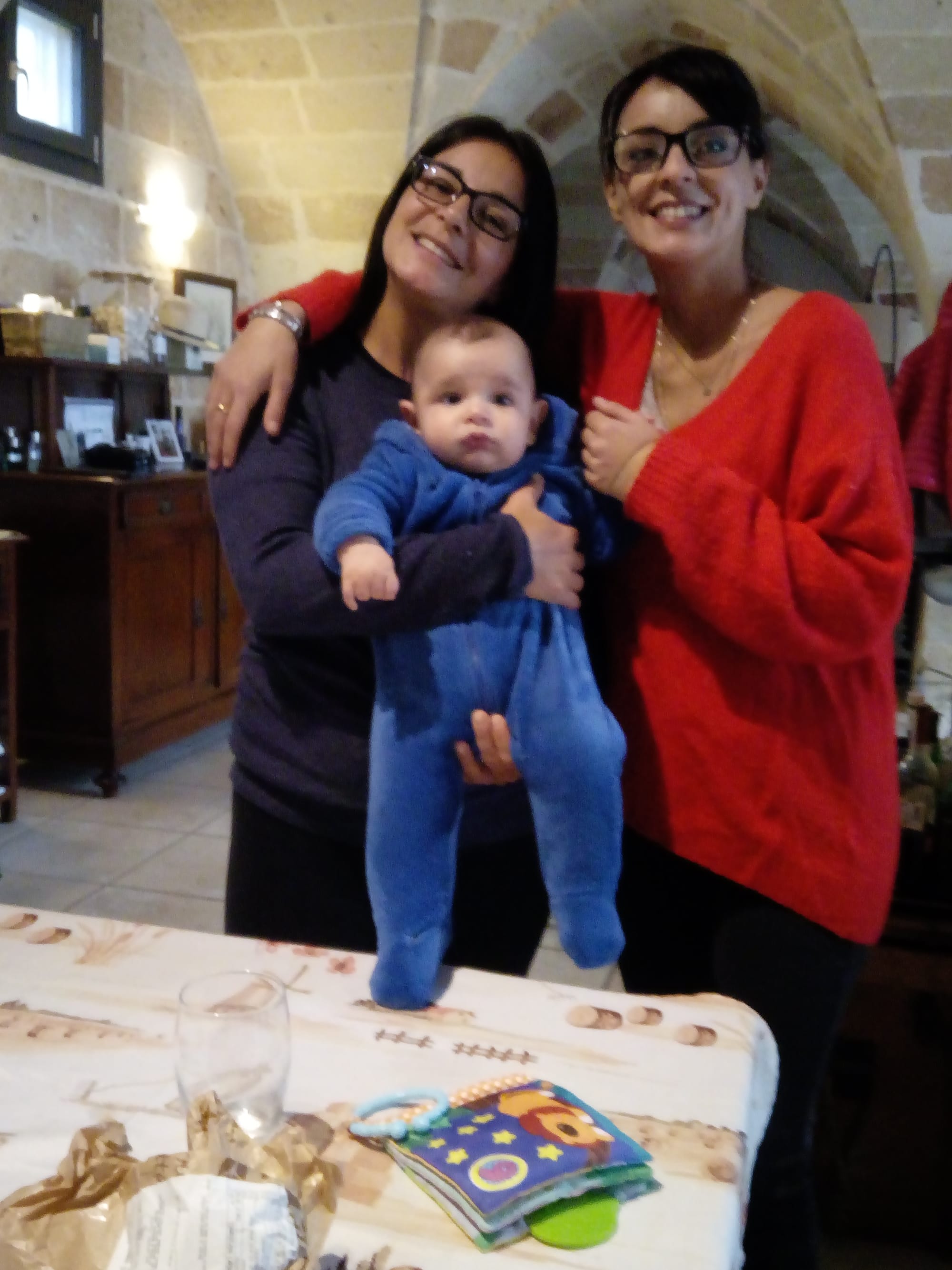 Fabiola, Ida e Giulietto