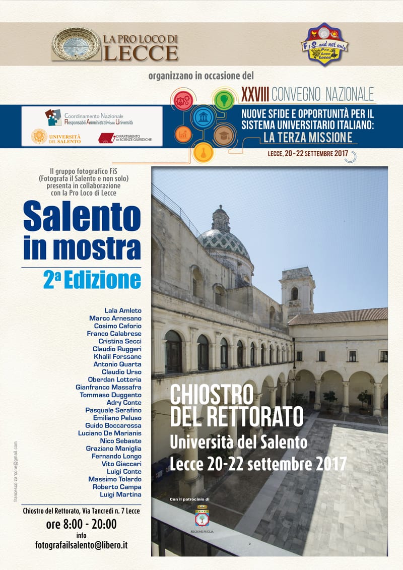 Assemblea soci Pro Loco Lecce e presentazione eventi 2018