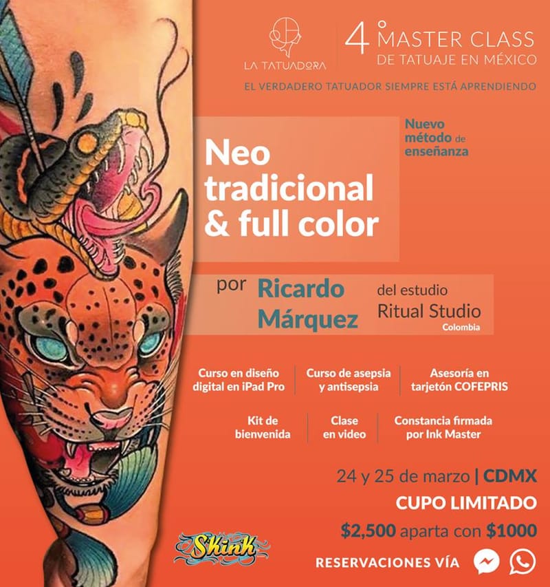 MASTER CLASS NEO TRADICIONAL - RICARDO MARQUEZ