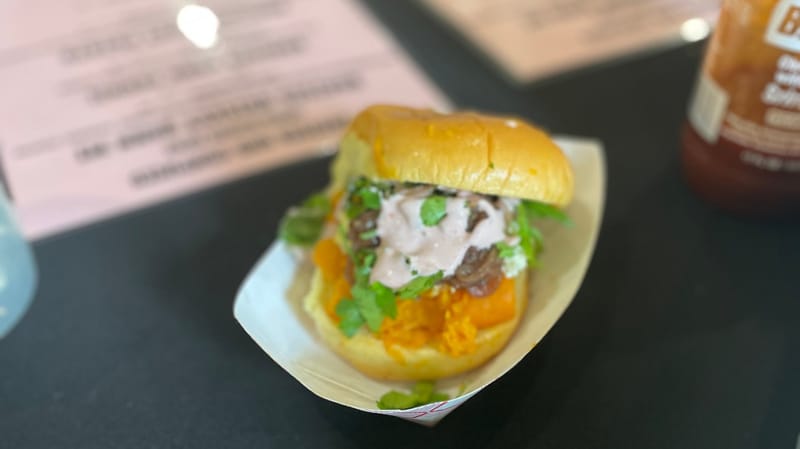 Braised Sweet Potato Sandwich