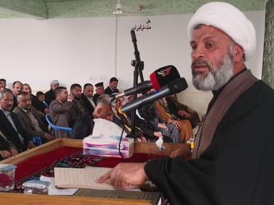 افتتاح مدرسة القران والعترة للدراسات الحوزويه في ديالى