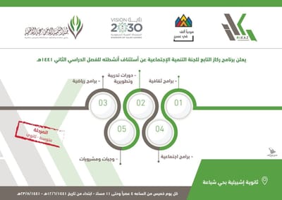 برامج لجنة التنمية الاجتماعية بمحافظة #خميس_مشيط تنطلق لخدمة شبابنا في المحافظة