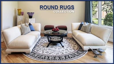 Round Carpet and Rugs Online for Home Decor
