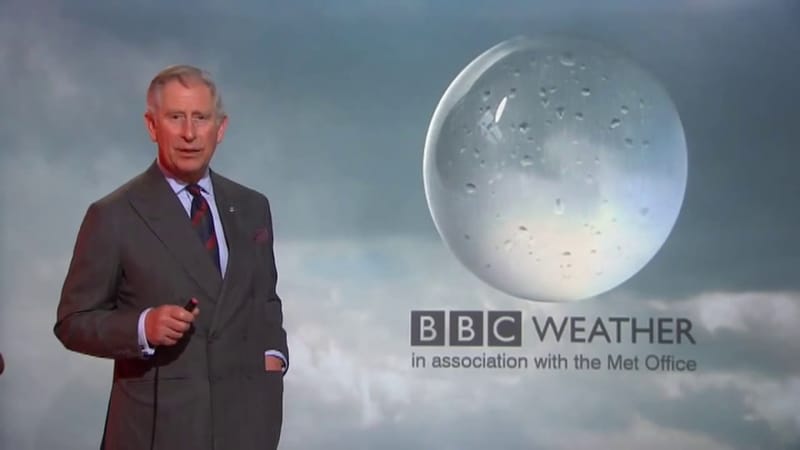 Prince of Wales the weather man