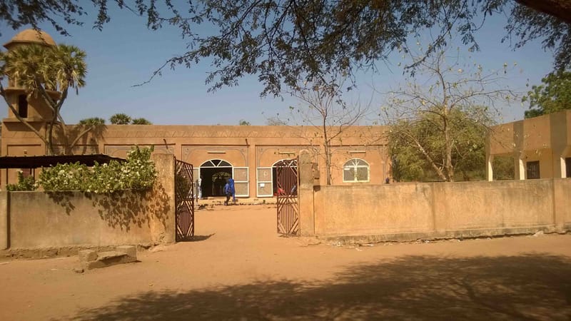 The mosque of UAM where Prince Charles sleeps