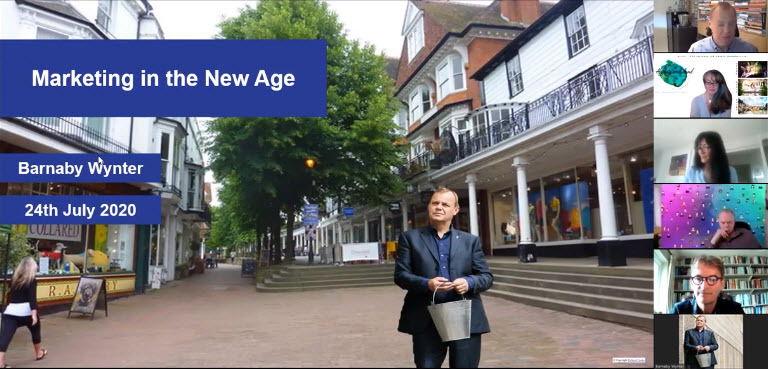 Marketing in the new age - a short keynote on zoom