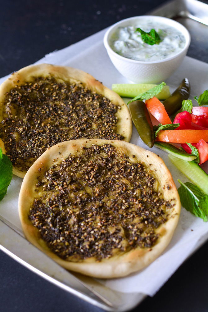 Zaatar Manakish