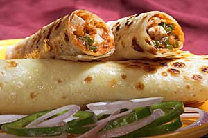 Paneer roll