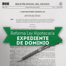 Expedientes de Dominio- Inscripción de propiedades.