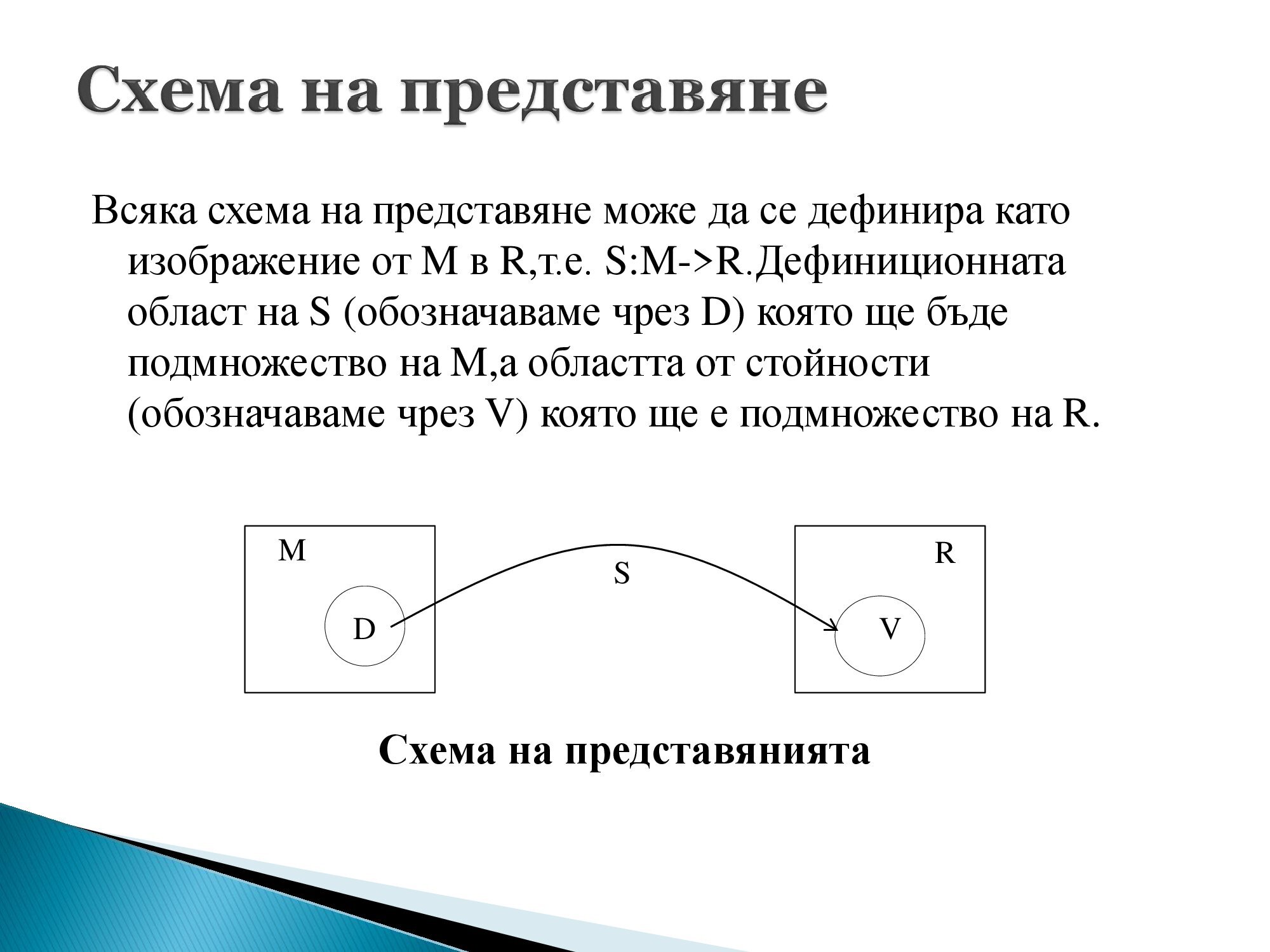 Лична презентация на тема: Схема на представяне - Вариант 2