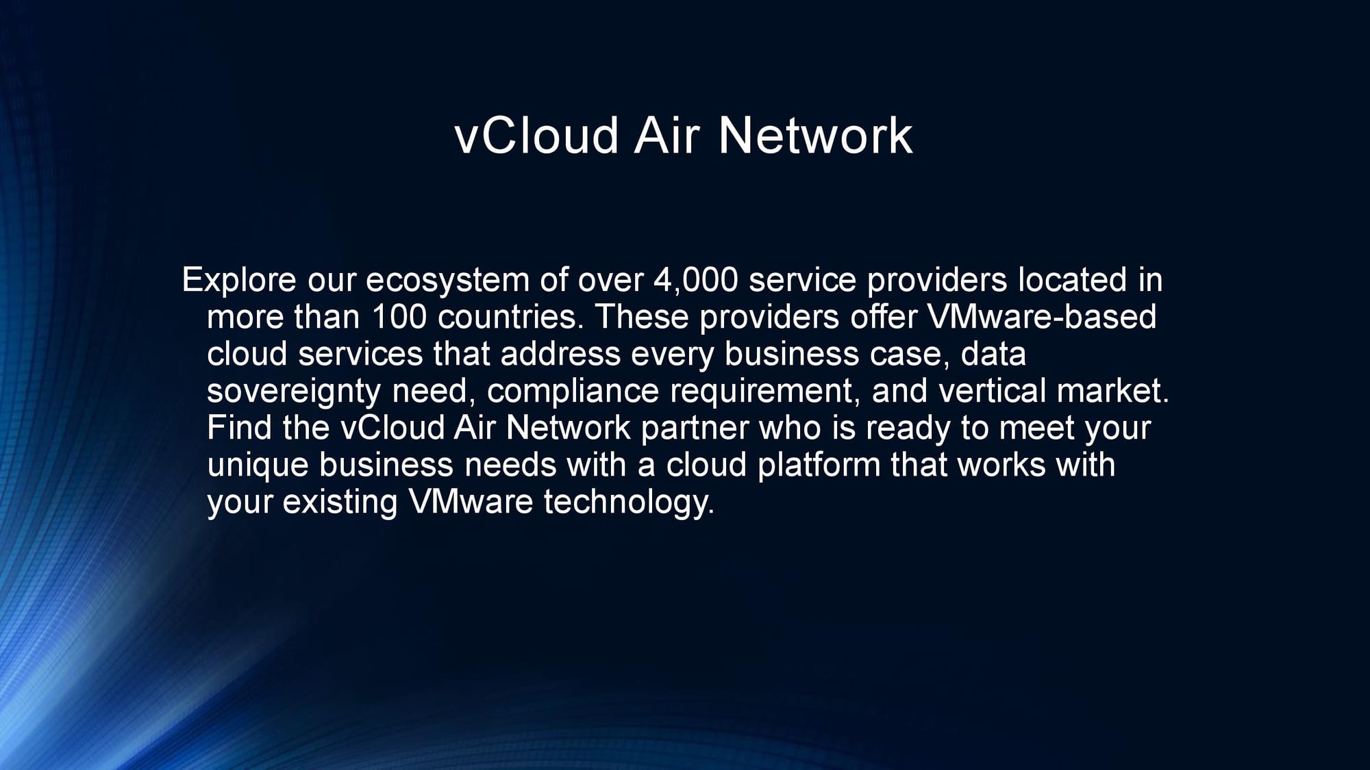 Лична презентация на тема: IaaS услугите на Vmware