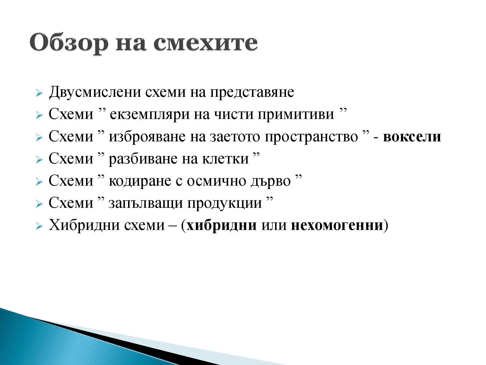 Лична презентация на тема: Схема на представяне - Вариант 1