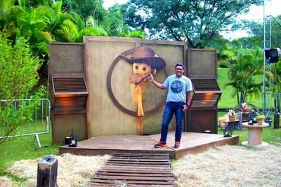 DJ Arthur Henri, um dos responsáveis pela parte musical de A Fazenda.