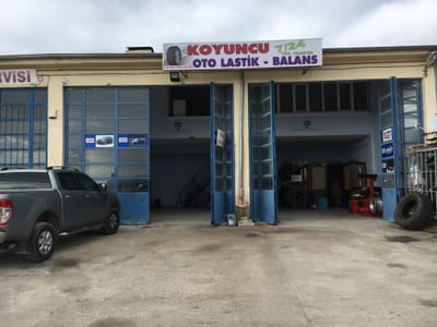 Çıkma lastik ve sıfır lastik bulunur image