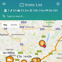 Multiple Delivery Route Planner is a Multi-Tasking App!