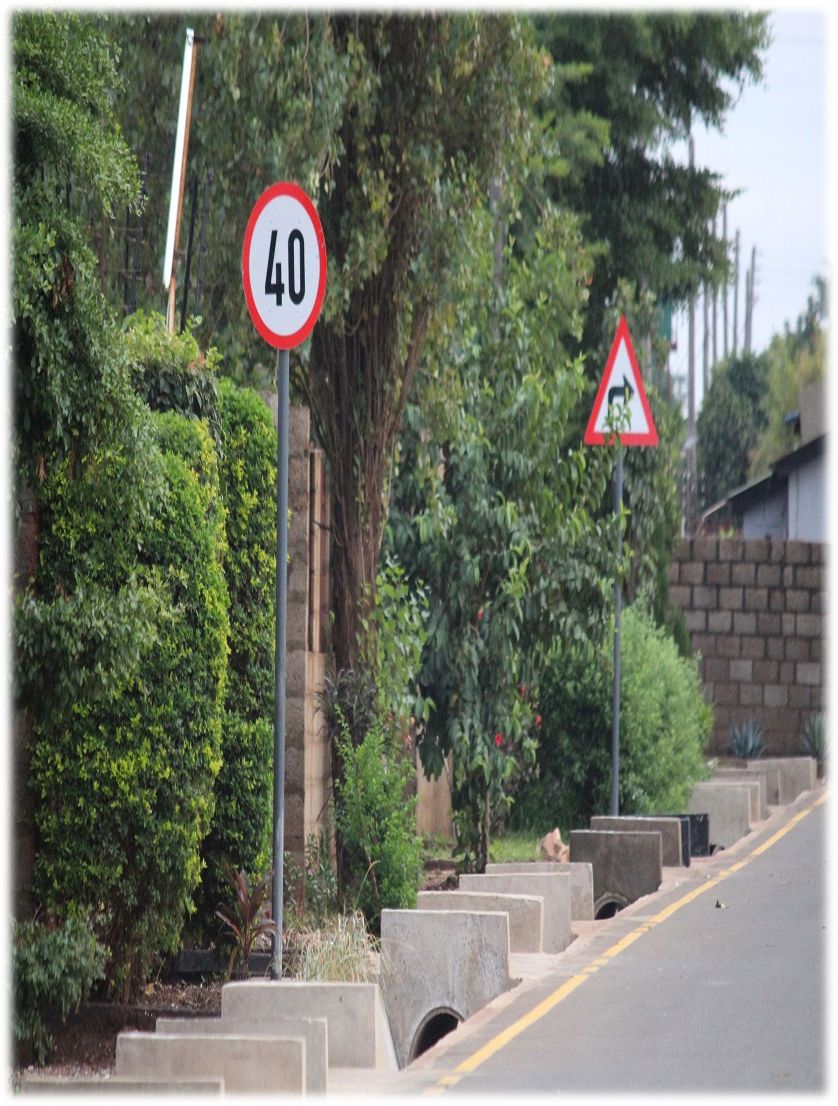 Road works