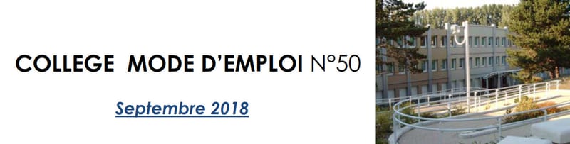 Collège, Mode d'emploi