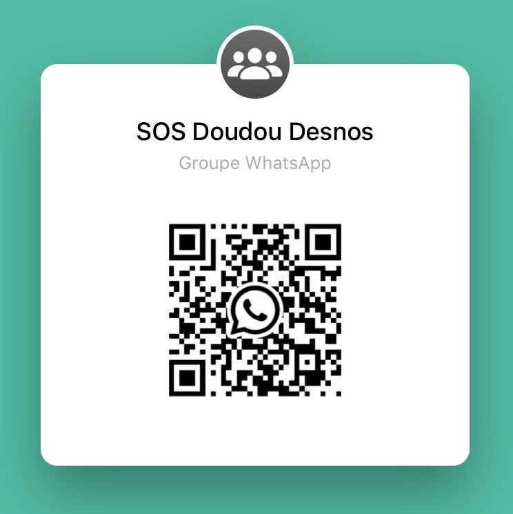 [LANCEMENT] SOS Doudou Desnos : le groupe WhatsApp d'entraide entre parents !