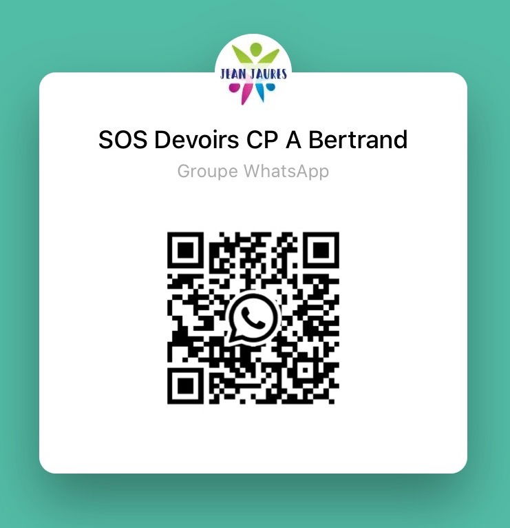 [LANCEMENT] Les groupes SOS Devoirs sur WhatsApp sont là !
