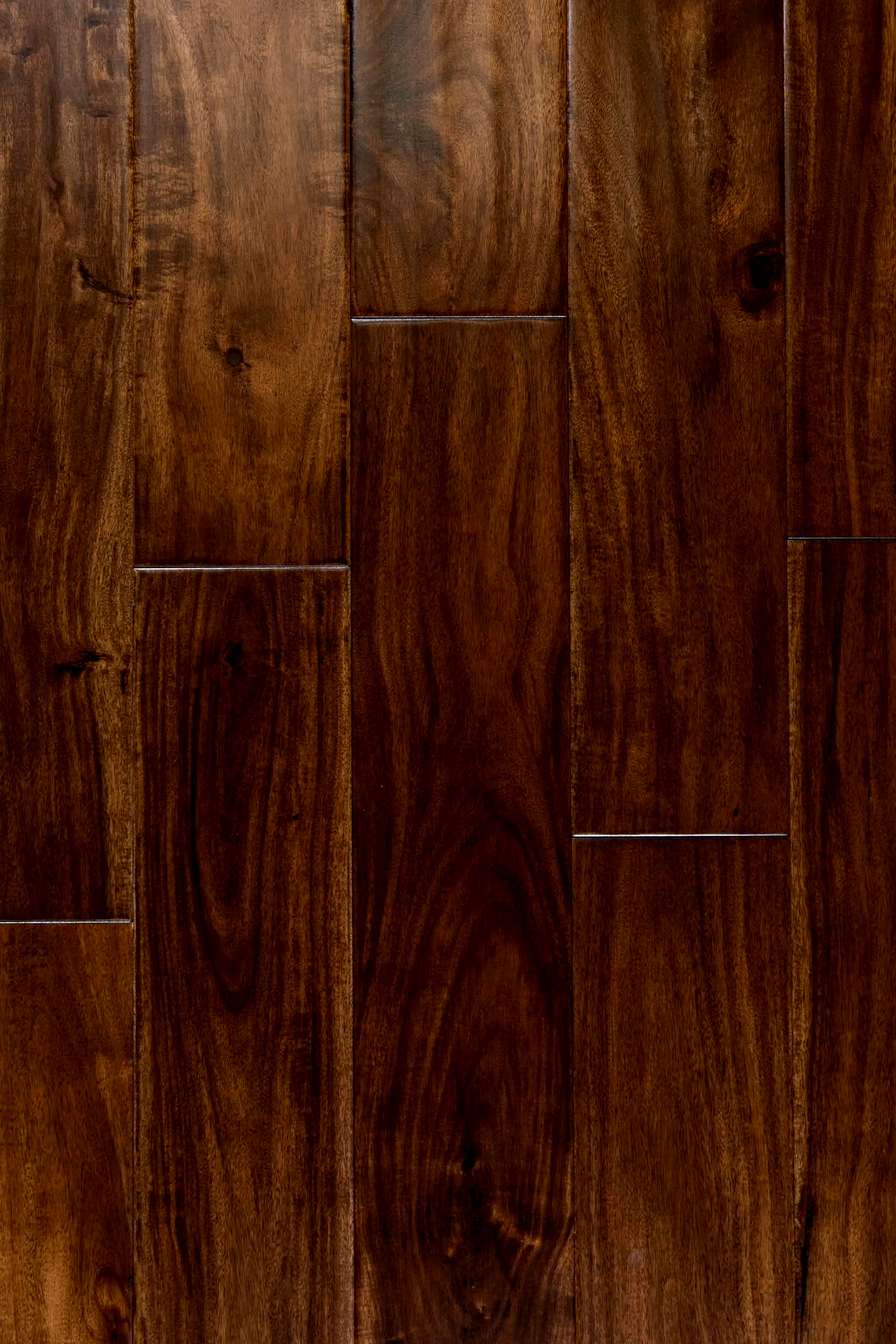 Acacia Solid Hand-Scraped Walnut