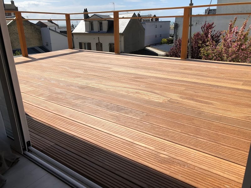 Terrasse Bois sur pilotis